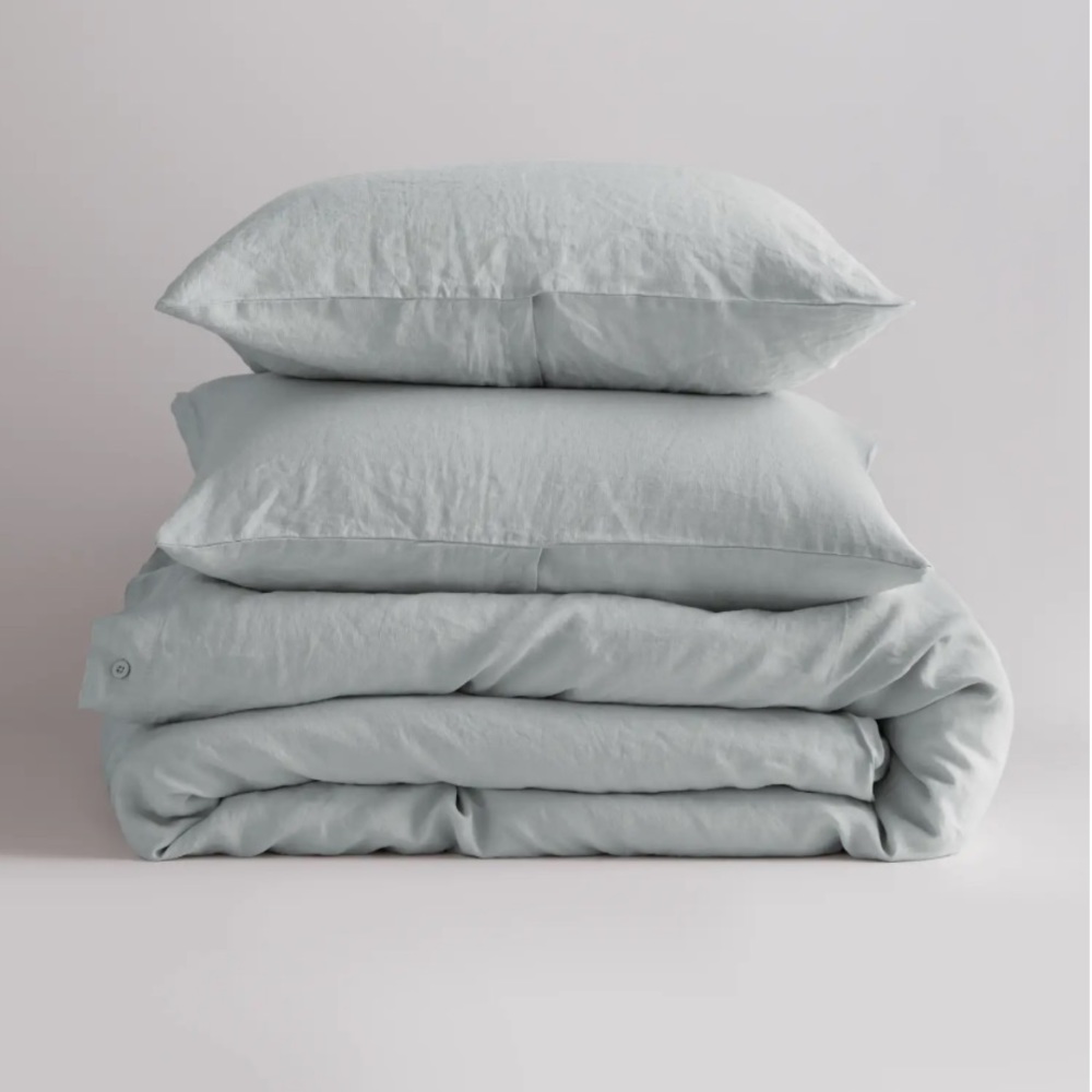 Quince Linen Full/Queen Duvet Cover NWT